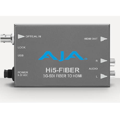 Aja Hi5-Fiber HDMI dönüştürücü